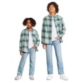 thumbnail image 3 of George Boys' Plaid Flannel Shirt, 3 of 6