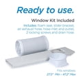 thumbnail image 2 of BLACK+DECKER 12,000 BTU Portable Air Conditioner, Window Kit Included, White, 2 of 8