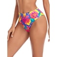 thumbnail image 4 of RELLECIGA Bas de Maillot de Bain pour Femmes, Échancré, Taille Haute, Bas de Bikini, 4 of 7