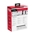 thumbnail image 2 of HyperX Cloud Mini Over-Ear Sound Isolating True Wireless Headphones - White/Red, 2 of 11