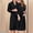 Black, variant on Timegard Womens Nightgowns Lightweight Long Soft Cotton Bathrobe Spa Bath Robe Loungewear Solid Color