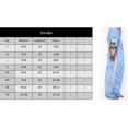 thumbnail image 2 of Pantalon Grand Extensible pour Femmes Mélange Coton Bas Imprimé Taro, 2 of 4