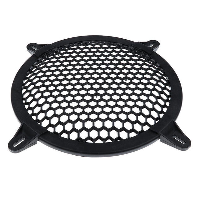 Almencla 8'' Plastic Speaker Subwoofer Mesh Grill Cover Home Car Audio Parts 8 Inch
