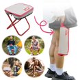 thumbnail image 3 of Camping Stool Foldable Chair Outdoor Fishing Lightweight Po Zipper Storage, 3 of 8