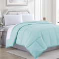 thumbnail image 1 of Couette Matelassée en Microfibre Alternative Duvet d'Oie - Simple/aqua, 1 of 6