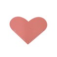 thumbnail image 1 of CAROOTU PU Leather Heart Bookmark Creative Book Corner Protective Cover Bookworm Present for Book Lover New, 1 of 1