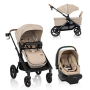 Evenflo Transformer Stoller Wagon Travel System w/LiteMax NXT (Seat 0-2 Years, Wagon 0-6 Years)