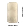 thumbnail image 3 of Hearth & Gear Cover With Zipper Drawstring For Outdoor And Shrubs In Winter Conditions Dog Proof Couch Cover Crop Cover Cover for Sofa Table Covers Covers Outdoor Table Umbrella Cover Easy Tunnel, 3 of 6