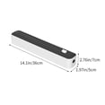 thumbnail image 3 of Refillable Magnetic Plastic Wrap Dispenser with Slide Cutter, Sturdy Food Cling Wrap Film Cutter, Press and Seal Plastic Wrap, Plastic Wrap Dispenser with Cutter, 3 of 6