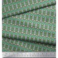 thumbnail image 2 of Soimoi Polyester Crepe Fabric Geometric Ethnic Print Fabric by Yard 52 Inch Wide, 2 of 3