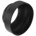 thumbnail image 3 of Lens Hood, Rubber and Metal Camera Lens Hood Lens Hood with Screw Connection for Lens, 3 of 7