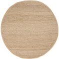 thumbnail image 1 of Safavieh Natural Fiber Natural Area Rug - Round 5', 1 of 1