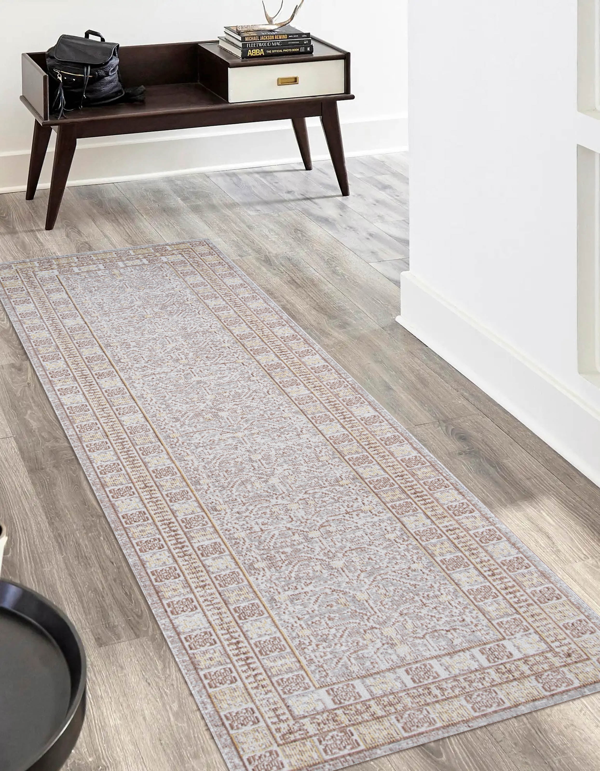 ECARPET Valeria Traditional Area Rug for Living Room, Bedroom, Dining Entrance, Hallway and More.