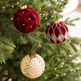 thumbnail image 3 of PIONEERWORKS 3.15“ Christmas Decorations Christmas Tree Decorations, 12-Pack Flocked & Hand-Painted Christmas Ornaments Unique Shaped for Elegant Holiday Styling and Festive Home Decor, 3 of 7