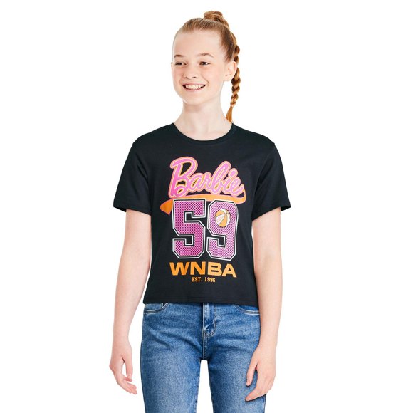 WNBA Barbie Girls' Graphic T-Shirt