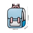 thumbnail image 3 of EGNMCR Pens Elementary School Students In The Beginning Of The School Season Large Capacity Backpack For Primary School Students New the backpack, 3 of 3