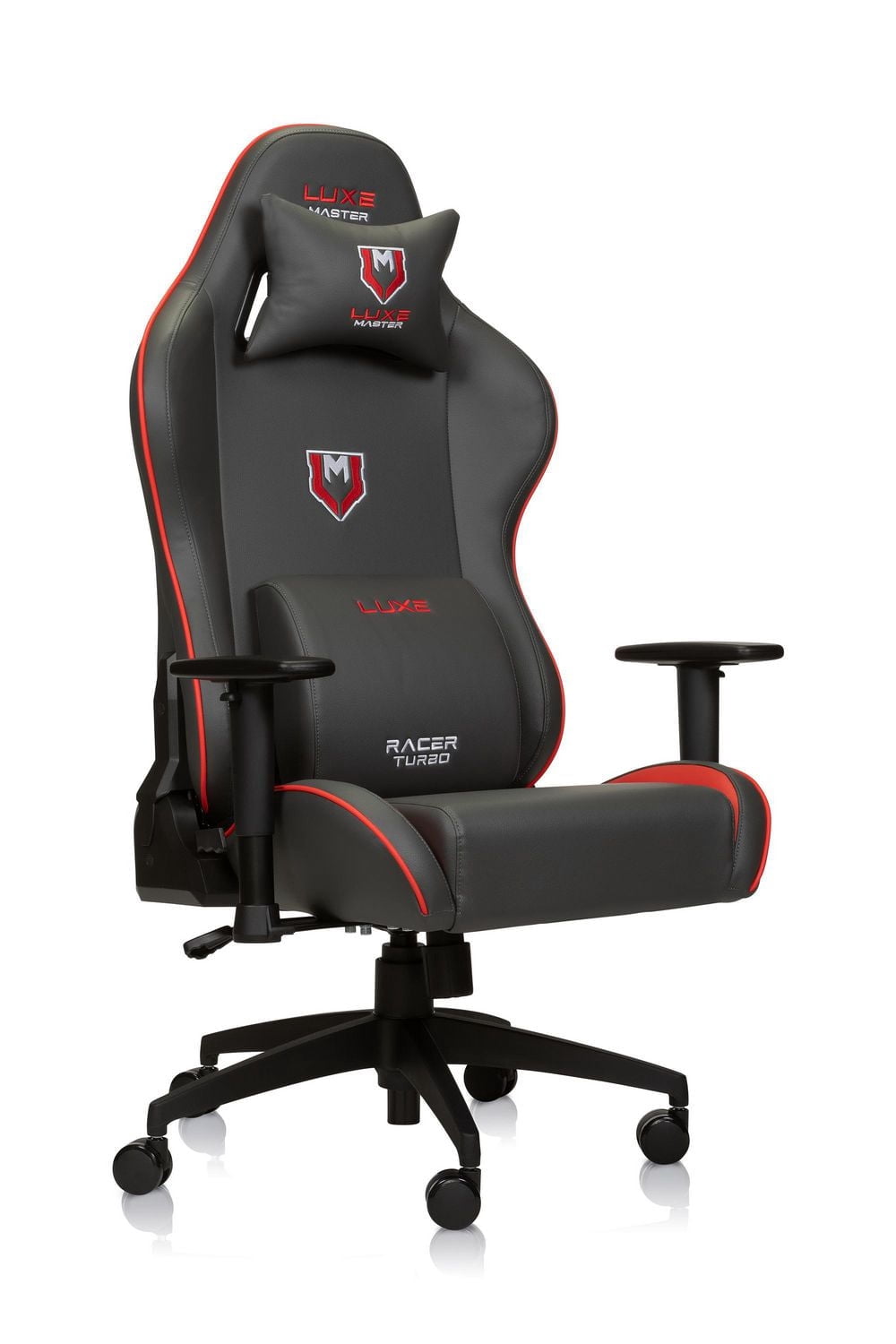 Luxe Racer Turbo Office, Desk & Gaming Chair - Supports up to 390lbs