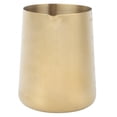 thumbnail image 2 of Cappuccino Espresso Making Milk Jug Stainless Steel Durable Handheld Frothing Cup With Measurement Mark Gold 600ML, 2 of 8