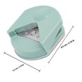 thumbnail image 4 of OULII Arrondisseur d'Angle en Métal, Arrondisseur d'Angle Pratique en Acier Inoxydable 304, 1Pcs, pour Artistes et Usage Domestique, 4 of 8