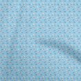 thumbnail image 1 of oneOone Polyester Spandex Light Blue Fabric Leaves Craft Projects Decor Fabric Printed By The Yard 56 Inch Wide, 1 of 4