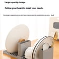 thumbnail image 1 of EARKITY Deals Dish Drying Rack, Space Saving Plate Organizers Holders Racks for Cabinet and Cupboard, Collapsible Dish Strainer with Cutlery Holder, Pot Lid Organizers for Kitchen Countertop, 1 of 4
