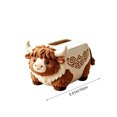 thumbnail image 3 of Aqestyerly Handmade Fabric Animals Tissue Box Cover Decorative Home Decor Item and Gift, 3 of 6