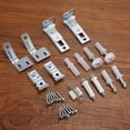 thumbnail image 3 of 2 Pack Bifold Door Hardware Repair Kit Bifold Sliding Closet Door Hardware, Universal Folding Door Hardware Repair Kit Bifold Barn Door Repair Replacement Parts Sliding Door Repair Accessories, 3 of 8