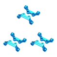 thumbnail image 4 of Baohd Enhanced RC Car Accs Spare Parts 1 10 Truck TT02 Modified Replacement Front Rear Front Arm Mount 3Set, 4 of 6