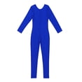 thumbnail image 4 of Manyakai Combinaison de Danse Ballet Manches Longues pour Filles, Bleu Royal m, 4 of 5