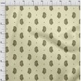 thumbnail image 3 of oneOone Georgette Viscose Fabric Paisley Block Print Fabric BTY 42 Inch Wide, 3 of 4