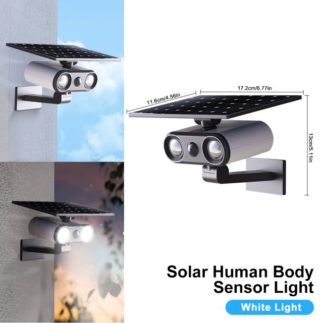 Solar Lights,Outdoor Motion Sensor Solar Dummy Fake Camera Lamp Solar Security Lights 3 Modes ,High Bright