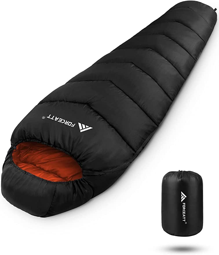 Jinsinto Extreme Cold Sleeping Bag, 4 Season Adult Sleeping Bag, Waterproof Mummy Sleeping Bag for Hiking, Festival, Indoor and Outdoor Activities.