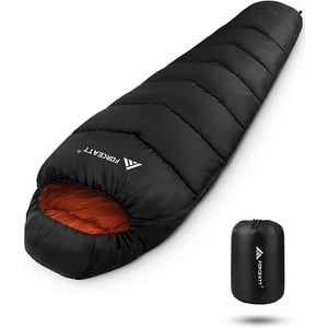 Jinsinto Sac de couchage extrêmement froid, 4 Saison Sac de couchage pour adultes, sac de couchage pour maman imperméable à la randonnée, Festival, Activités intérieures et extérieures.