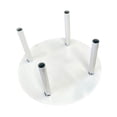 thumbnail image 3 of KLKCMS Flower Pole Display Stand Base Standing Base Party Flower Holder Stand for Event Wedding Supplies Reception Ceremony Birthday Four Pole, 3 of 9