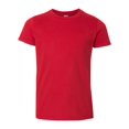 thumbnail image 1 of American Apparel Youth Fine Jersey Tee, 10, Red, 1 of 2