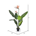 thumbnail image 2 of Vickerman Potted Bird of Paradise Palm Arbre Artificiel, 3, Vert, 2 of 3