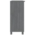 thumbnail image 2 of vidaXL Buffet HAMAR Gris Foncé 85x35x80 cm Bois Massif Pin, 2 of 4