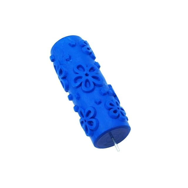 5'' Embossed Pattern Paint Roller for Painting DIY Wall Painting Edger Runner Tool #4