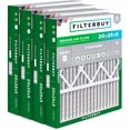 thumbnail image 1 of Filterbuy 20x25x5 Air Filter MERV 8 Dust Defense, HVAC AC Furnace Air Filters Replacement (4-Pack), 1 of 9