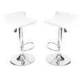 thumbnail image 1 of Nicer Furniture White Metal Bar Stool, 1 of 1