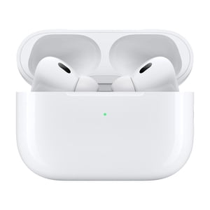 Apple AirPods Pro (2nd génération) Bruit Annulation True wireless Earbuds (Lightning) avec boîtier en silicone inclus – Rénovés – Juste