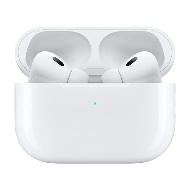 Apple AirPods Pro (2nd generation) Noise Cancelling True Wireless Earbuds (Lightning) with Silicon Case included – Refurbished – Fair
