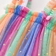 thumbnail image 5 of Robes d'Été pour Filles Robe Tutu Sans Manches pour Filles Jolies Robes Robe en Tulle pour Filles 5-6 Ans, 5 of 5