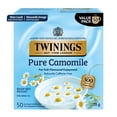 thumbnail image 1 of Twinings Tisane Camomille Pure, Douce et Florale, Naturellement Sans Caféine, 50 Sachets de Tisane, 1 of 6