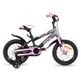 thumbnail image 3 of JOYSTAR New Berry Kids Bike, Ages 3-10, 12-20 Inch with Training Wheels, Pink, 3 of 5
