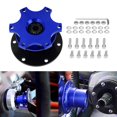 thumbnail image 5 of Steering Wheel Quick Release Hub Kit,Universal 6 Hole Steering Steering Wheel Hub Adapter Steering Wheel Disconnect Hub Ultra Responsive, 5 of 5