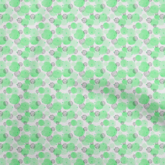 oneOone Cotton Poplin Twill Light Green Fabric Abstract Sewing Craft Projects Fabric Prints By Yard 56 Inch Wide