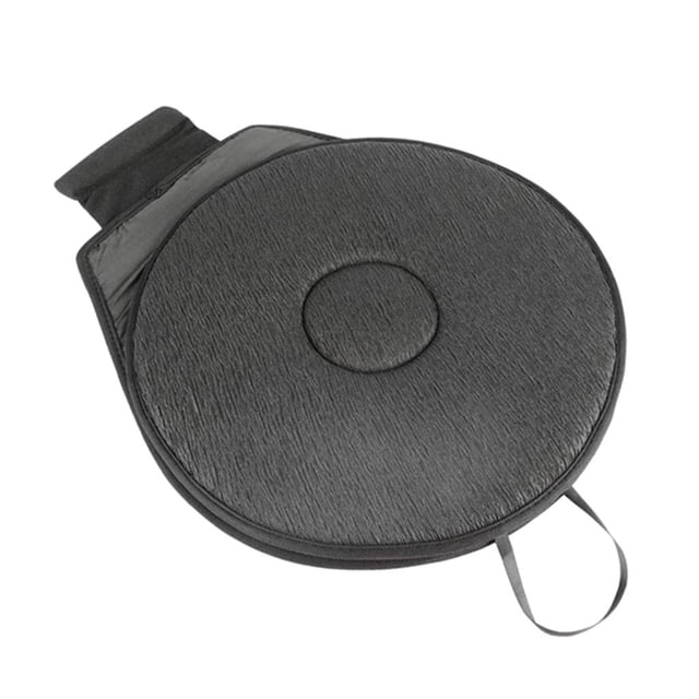 Rotating Swivel Seat Cushion For Home Office Car Elderly Mobility Aid Black ,