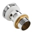 thumbnail image 2 of Drain all copper belt basket basin drain pipe push bounce accessories, 2 of 7