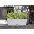 thumbnail image 3 of Veradek Pure Series Window Box 25" Planter 2 Pack Grey, 3 of 7